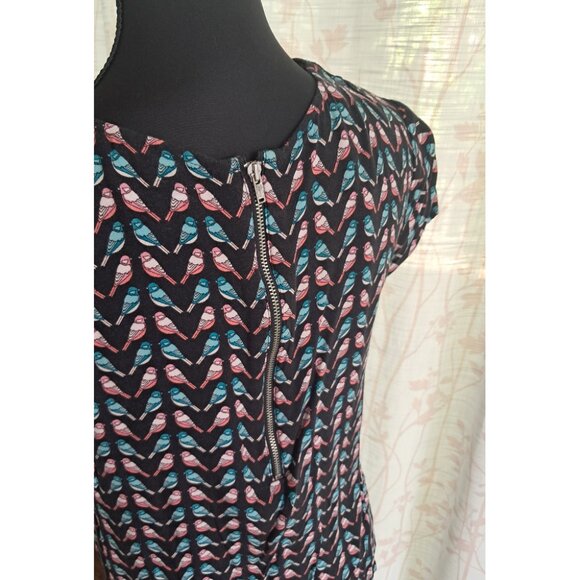 H&M Critter Print Blouse with Peter Pan Collar - Picture 3 of 3